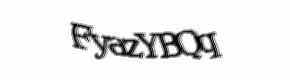 Security check image, please type the characters shown